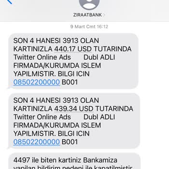 Ziraat Bankası Yurt Dışı Üzerinden Habersiz Para Çekimi