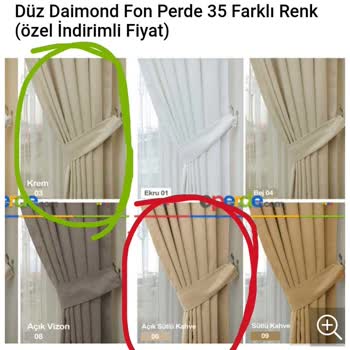Eperde Es Perde Satıcısı Yanlış Renk Perde Gönderdi.