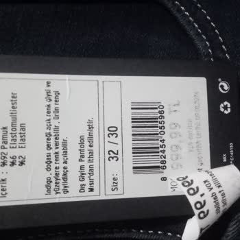 Mavi Çift Etiket Fiyat Fark