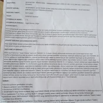 ECA. Bayisinden Aldığımız Kombiyi Hatalı Kurdular
