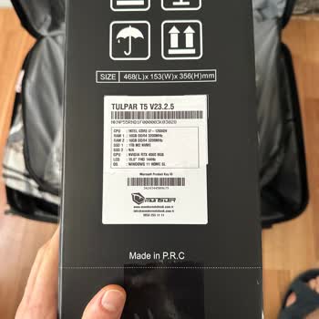 Monster Notebook Yanlış Cihaz Teslim Edilmiş Olabilir