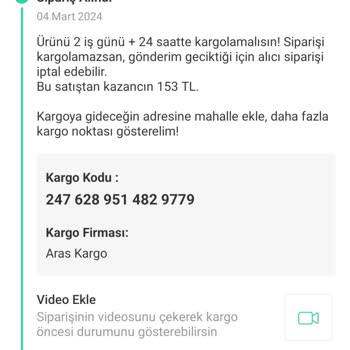 Dolap Uygulaması Ücreti Alamadım