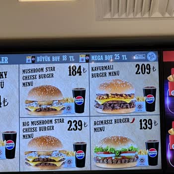 Saloon Burger Yemek Kalitesiz Ve Bayt