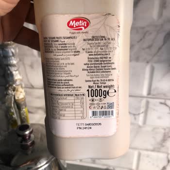 Metin Helva Ürün Kalitesinden Dolayı Hayal Kırıklığı Yaşadım