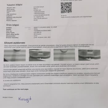 Tefal 6 Aylık Cihaz Ve Halen Kullanamıyoruz Öylece Evin Köşesinde Duruyor