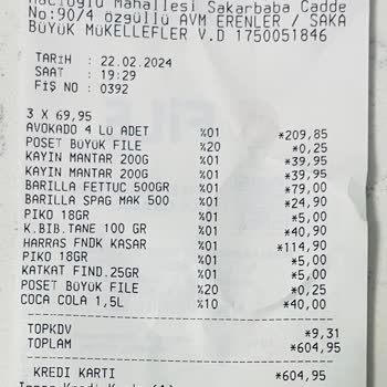 File Market Eksik Avokado Problemi