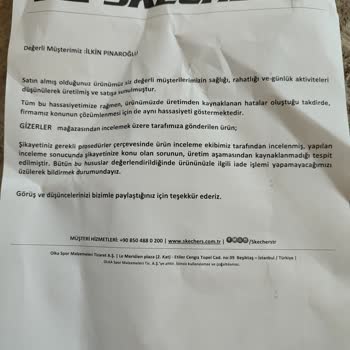 Skechers Ayakkabı Renk Değiştirmesi