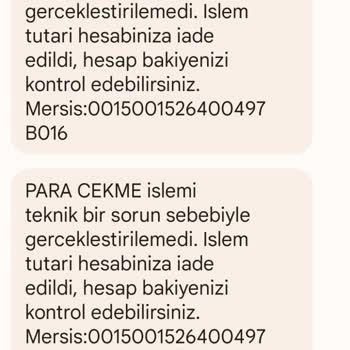 Akbank ATM Arızasından Dolayı Param Kaldı