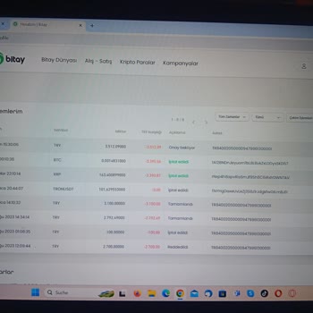 Bitay Çekim Talebim Onaylamıyor