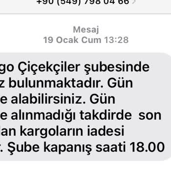 Aras Kargo'ya Kargonuzu Emanet Etmeyin