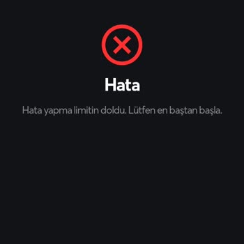 Papara Sözleşmeli Hesap Hata Limiti Sorunu