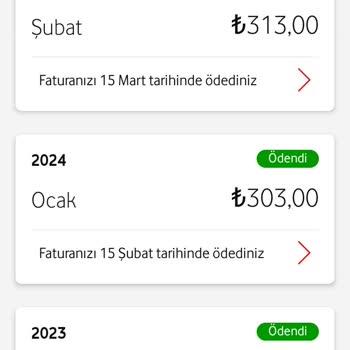 Vodafone Red Tarife Ve Fatura Sorunu