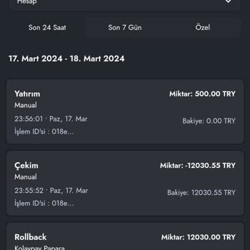 Bet Or Spin 12030 Ytl Ana Parama El Koydu.