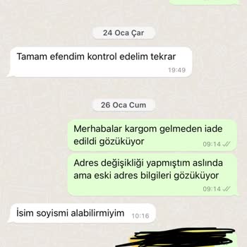 Vakro Boutique Sipariş Teslimatında Yaşanan Aksaklıklar