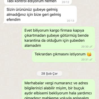 Vakro Boutique Sipariş Teslimatında Yaşanan Aksaklıklar