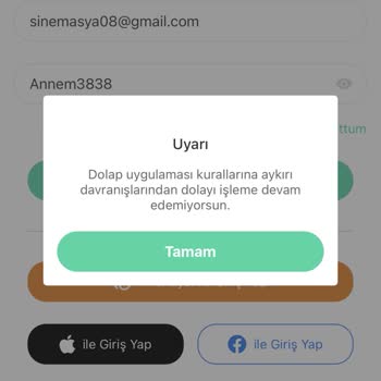 Dolap Uygulaması Ban Yedim Durduk Yere