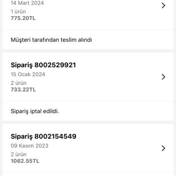 Sephora Puanları Eksik Veriyor