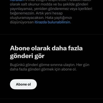Twitter X Hesabım Aylardır Askıda
