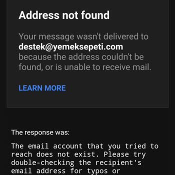 Yemeksepeti Hesabım Yanlışlıkla Silindi