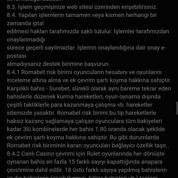 Romabet Kazancımı Kaybettim, Oyun Kuralları Karmaşası