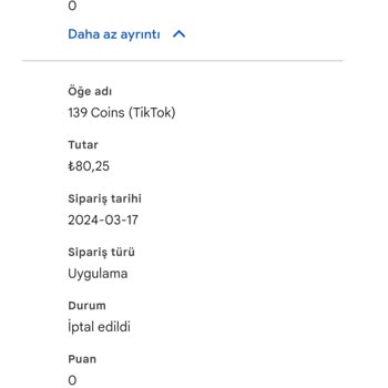 Google Play İşlem İptal Ama Ücret Alınmış