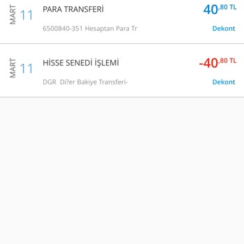 Denizbank'ın Haberim Olmadan Para Transferi Yapması