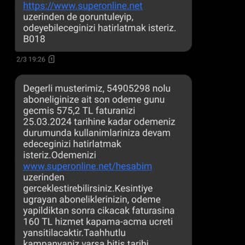 Turkcell İnternet Abonelik Sorunu
