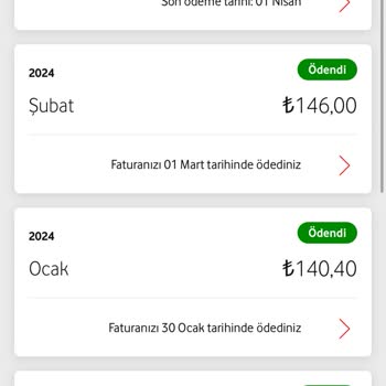Vodafone Faturaya %400 Zam!
