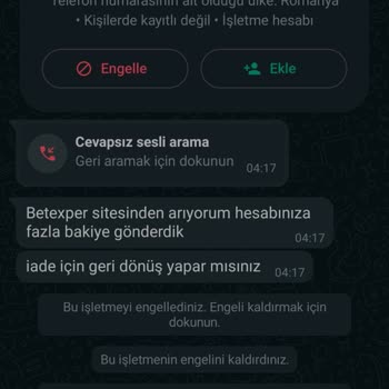 Betexper Para Çekimindeki Sorun