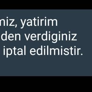 Kuveyt Türk Sebepsizce Fon Emrimi İptal Etti Zarara Uğrattı.