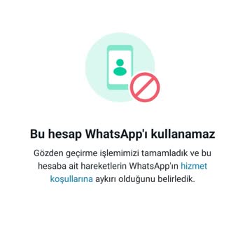 WhatsApp Messenger İm Yasaklandı