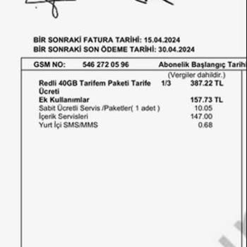 Vodafone 1240 Abonelik Ve Tarife Ücret Artışı