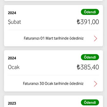 Vodafone 1240 Abonelik Ve Tarife Ücret Artışı