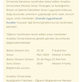Anadolu Üniversitesi AÖF Destek Hattı Destek Olamıyor