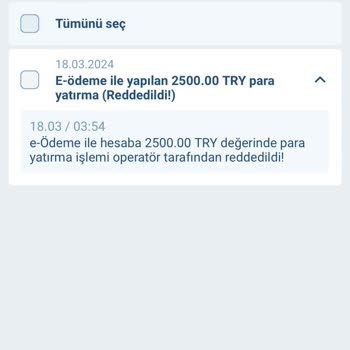 1xBet Yapılan Ödeme Hesabıma Geçmedi