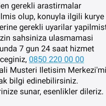 Ziraat Bankası Kargoda Bankkart Ve Kredi Kartı Var Gelmedi