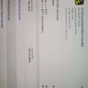 İninal Kart Efootball Oyunundan Coin İadesi Bekleniyor