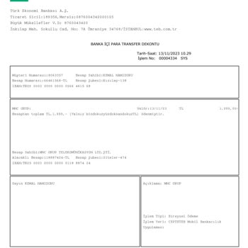 Superonline Mnc Grup Telekomünikasyon Anonim Şirketi Hakkında Şikayetim