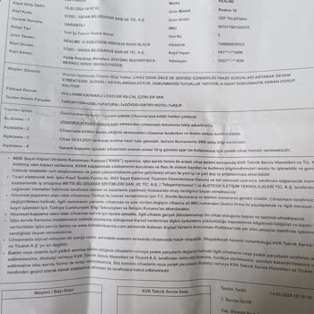 KVK Problemli Cep Telefonu