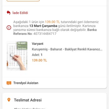 Aras Kargo Ürünlerimizi Getirmiyor! Özellikle İstanbul Beylerbeyi!