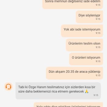 Trendyol GO- Giresun Sahil Migros Sanal Mağazacılık Teslimat Sorunları