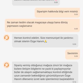 Trendyol GO- Giresun Sahil Migros Sanal Mağazacılık Teslimat Sorunları