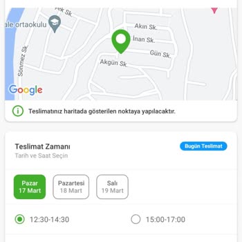 Trendyol GO- Giresun Sahil Migros Sanal Mağazacılık Teslimat Sorunları