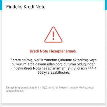 Kredi Kayıt Bürosu Findeks Kredi Hesaplanamıyor Yardımınızı Olursanız Sevinirim