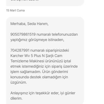 Hepsiburada Satın Alınan Ürün Konusunda Mağdur Bırakıyor