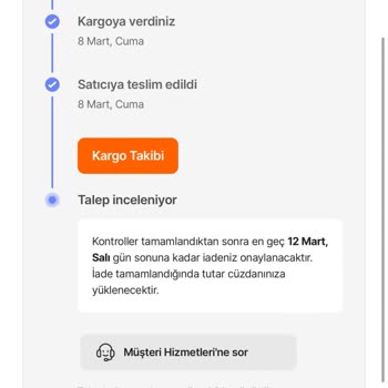 Hepsiburada Ürün İadesi Sonuçlanmıyor