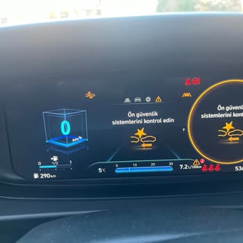 Hyundai Bayon Tüm Hata Göstergelerinin Aynı Anda Hata Vermesi