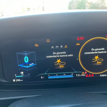 Hyundai Bayon Tüm Hata Göstergelerinin Aynı Anda Hata Vermesi