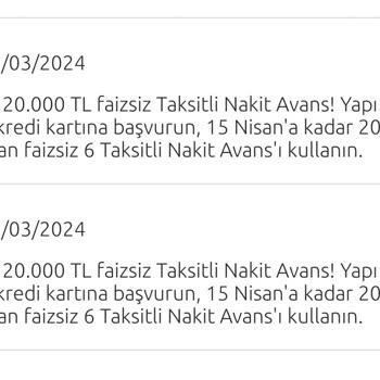 Vaat Edilen Kampanya Hüsranı: Yapı Kredi Nakit Avans Mağduriyeti