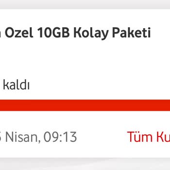 Vodafone Paket İptali Yapmıyor